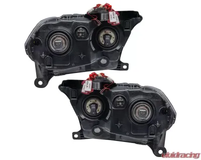 Oracle Lighting Pre-Assembled Halo Headlights (Non-HID Black Housing) ColorSHIFT w/ No Controller SMD Dodge Durango 2011-2013 - 7102-334