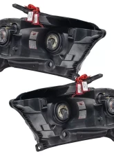 Oracle Lighting Pre-Assembled Halo Headlights (Non-HID Black Housing) ColorSHIFT w/ No Controller SMD Dodge Durango 2011-2013                                     - 7102-334 - Image 5