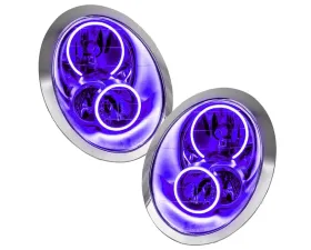 Oracle Lighting Pre-Assembled Halo Headlights UV/Purple Color SMD HL Mini Cooper/S 2005-2008