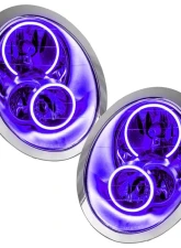 Oracle Lighting Pre-Assembled Halo Headlights UV/Purple Color SMD HL Mini Cooper/S 2005-2008                                     - 7103-007 - Image 4