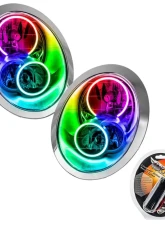 Oracle Lighting Pre-Assembled Halo Headlights ColorSHIFT w/ RF Controller SMD HL Mini Cooper/S 2005-2008                                     - 7103-330 - Image 4