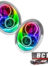 Oracle Lighting Pre-Assembled Halo Headlights ColorSHIFT w/ BC1 Controller SMD HL Mini Cooper/S 2005-2008                                     - 7103-335 - Image 4