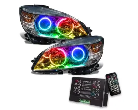 Oracle Lighting Pre-Assembled Headlights (Chrome-Halogen) ColorSHIFT w/ 2.0 Controller SMD HL Mercedes Benz C-Class 2008-2011
