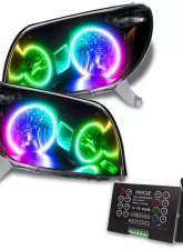 Oracle Lighting Pre-Assembled Halo Headlights (Non-HID Black) ColorSHIFT w/ 2.0 Controller SMD HL Toyota 4-Runner 2003-2005                                     - 7118-333 - Image 5