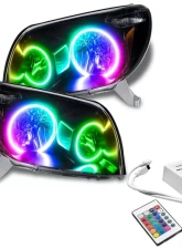 Oracle Lighting Pre-Assembled Halo Headlights (Non-HID Black) ColorSHIFT w/ Simple Controller SMD HL Toyota 4-Runner 2003-2005                                     - 7118-504 - Image 5