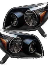 Oracle Lighting Pre-Assembled Halo Headlights (Non-HID Black) ColorSHIFT w/ RF Controller SMD HL Toyota 4-Runner 2003-2005                                     - 7118-330 - Image 2