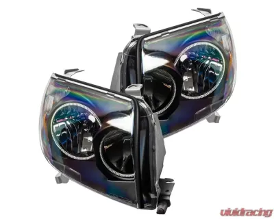 Oracle Lighting Pre-Assembled Halo Headlights (Non-HID Black) ColorSHIFT w/ RF Controller SMD HL Toyota 4-Runner 2003-2005 - 7118-330