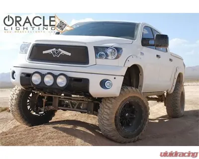 Oracle Lighting Pre-Assembled LED Halo Headlights (Black Housing) White Color SMD HL  Toyota Tundra 2007-2011 - 7119-001