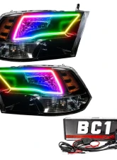Oracle Lighting Pre-Assembled Headlights (Black Housing) ColorSHIFT w/ BC1 Controller SMD Ram 1500 Sport 2009-2017                                     - 7121-335 - Image 19