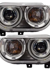 Oracle Lighting Pre-Assembled Headlights (HID Style) ColorSHIFT w/ Simple Controller SMD HL Dodge Challenger 2008-2014                                     - 7132-504 - Image 2