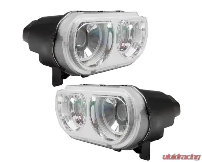 Oracle Lighting Pre-Assembled Headlights (HID Style) ColorSHIFT w/ Simple Controller SMD HL Dodge Challenger 2008-2014 - 7132-504