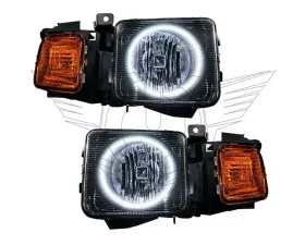 Oracle Lighting Pre-Assembled Headlights (Combo) White Color SMD HL Hummer H3 2006-2008