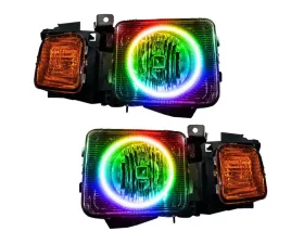 Oracle Lighting Pre-Assembled Headlights (Combo) ColorSHIFT w/o Controller SMD HL Hummer H3 2006-2008