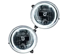 Oracle Lighting Pre-Assembled Halo Headlights White Color SMD HL Jeep Liberty 2002-2004