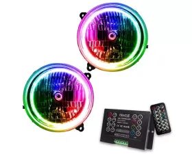 Oracle Lighting Pre-Assembled Halo Headlights ColorSHIFT w/ 2.0 Controller SMD HL Jeep Liberty 2002-2004