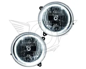 Oracle Lighting Pre-Assembled LED Halo Headlights (No Leveling) White Color SMD HL Jeep Liberty 2005-2007