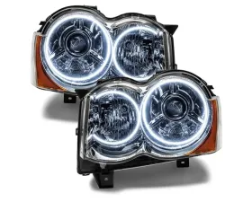 Oracle Lighting Pre-Assembled LED Halo Headlights (HID Style) White Color SMD HL Jeep Grand Cherokee 2008-2010
