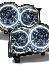 Oracle Lighting Pre-Assembled LED Halo Headlights (HID Style) White Color SMD HL Jeep Grand Cherokee 2008-2010                                     - 7139-001 - Image 5