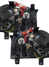 Oracle Lighting Pre-Assembled LED Halo Headlights (HID Style) ColorSHIFT w/ 2.0 Controller SMD HL Jeep Grand Cherokee 2008-2010                                     - 7139-333 - Image 5