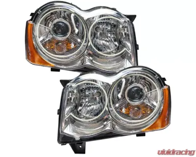 Oracle Lighting Pre-Assembled LED Halo Headlights (HID Style) ColorSHIFT w/ 2.0 Controller SMD HL Jeep Grand Cherokee 2008-2010 - 7139-333