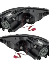 Oracle Lighting Pre-Assembled Headlights (HID Style - Black Housing) ColorSHIFT w/ Simple Controller SMD HL Dodge Dart 2013-2016                                     - 7142-504 - Image 5