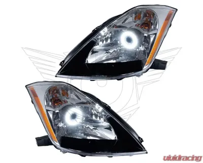 Oracle Lighting Pre-Assembled Headlights (HID Style) White Color SMD HL Nissan 350Z 2003-2005 - 7144-001