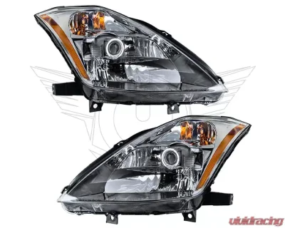 Oracle Lighting Pre-Assembled Headlights (HID Style) ColorSHIFT w/ 2.0 Controller SMD HL Nissan 350Z 2003-2005 - 7144-333