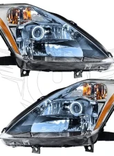 Oracle Lighting Pre-Assembled Headlights (HID Style) ColorSHIFT w/ BC1 Controller SMD HL Nissan 350Z 2003-2005                                     - 7144-335 - Image 5