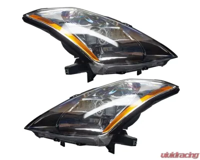 Oracle Lighting Pre-Assembled Headlights (HID Style) ColorSHIFT w/ RF Controller SMD HL Nissan 350Z 2003-2005 - 7144-330