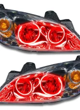 Oracle Lighting Pre-Assembled LED Halo Headlights Red Color SMD HL Pontiac G6 2005-2010                                     - 7152-003 - Image 5
