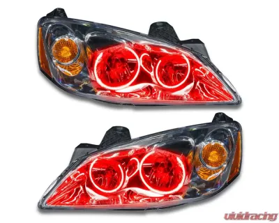 Oracle Lighting Pre-Assembled LED Halo Headlights Red Color SMD HL Pontiac G6 2005-2010 - 7152-003