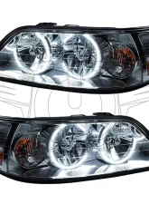 Oracle Lighting Pre-Assembled LED Halo Headlights (Non-HID) White Color SMD HL Lincoln Town Car 2005-2008                                     - 7155-001 - Image 5