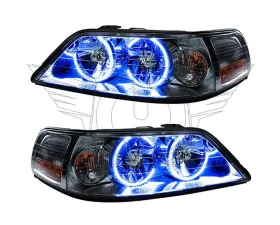 Oracle Lighting Pre-Assembled LED Halo Headlights (Non-HID) Blue Color SMD HL Lincoln Town Car 2005-2008