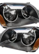 Oracle Lighting Pre-Assembled Halo Headlights (Black Housing) ColorSHIFT w/ RF Controller SMD HL Dodge Magnum 2005-2007                                     - 7156-330 - Image 2