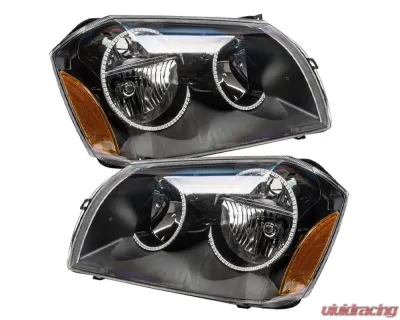 Oracle Lighting Pre-Assembled Halo Headlights (Black Housing) ColorSHIFT w/ RF Controller SMD HL Dodge Magnum 2005-2007 - 7156-330