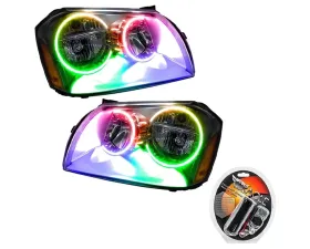 Oracle Lighting Pre-Assembled Halo Headlights (Chrome Housing) ColorSHIFT SMD HL Dodge Magnum 2005-2007