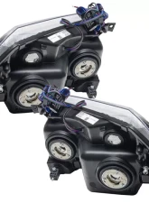 Oracle Lighting Pre-Assembled Halo Headlights (Chrome Housing) ColorSHIFT SMD HL Dodge Magnum 2005-2007                                     - 7157-330 - Image 4