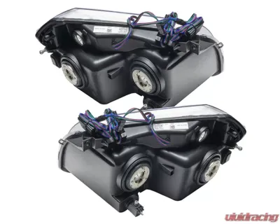 Oracle Lighting Pre-Assembled Halo Headlights (Chrome Housing) ColorSHIFT SMD HL Dodge Magnum 2005-2007 - 7157-330