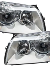 Oracle Lighting Pre-Assembled Halo Headlights (Chrome Housing) ColorSHIFT SMD HL Dodge Magnum 2005-2007                                     - 7157-330 - Image 2