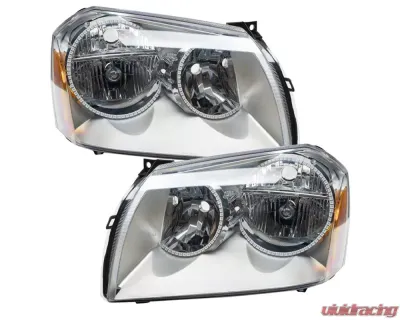 Oracle Lighting Pre-Assembled Halo Headlights (Chrome Housing) ColorSHIFT SMD HL Dodge Magnum 2005-2007 - 7157-330