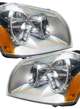 Oracle Lighting Pre-Assembled Halo Headlights (Chrome Housing) ColorSHIFT SMD HL Dodge Magnum 2005-2007                                     - 7157-330 - Image 3