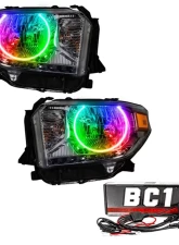 Oracle Lighting Pre-Assembled Headlights LED Halo Kit ColorSHIFT w/ BC1 Controller Toyota Tundra 2014-2017                                     - 7158-335 - Image 5