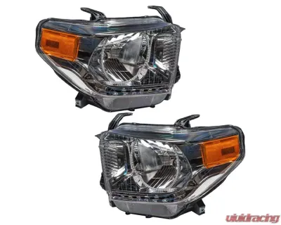 Oracle Lighting Pre-Assembled Headlights LED Halo Kit ColorSHIFT w/ BC1 Controller Toyota Tundra 2014-2017 - 7158-335