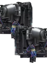 Oracle Lighting Pre-Assembled Halo Headlights (Chrome Housing) ColorSHIFT w/o Controller SMD HL Ford F-250/350 2005-2007                                     - 7160-334 - Image 5