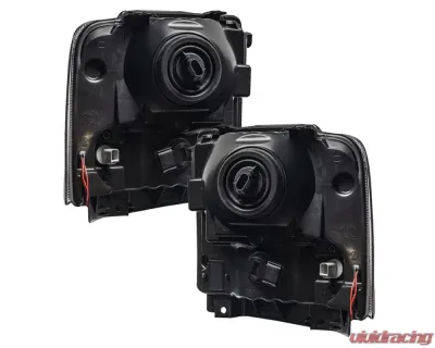 Oracle Lighting Pre-Assembled Halo Headlights (Black Housing) White Color SMD HL Ford F-250 | 350 2005-2007 - 7161-001