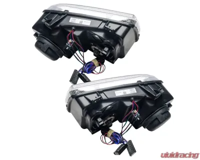 Oracle Lighting Pre-Assembled Halo Headlights (Non-HID) ColorSHIFT w/ 2.0 Controller SMD HL Chrysler 300C V8 2005-2010 - 7163-333
