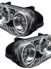 Oracle Lighting Pre-Assembled Halo Headlights (Non-HID) ColorSHIFT w/ 2.0 Controller SMD HL Chrysler 300C V8 2005-2010                                     - 7163-333 - Image 3