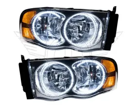 Oracle Lighting Pre-Assembled Halo Headlights White Color SMD HL Dodge Ram 2002-2005