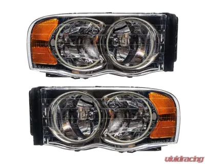 Oracle Lighting Pre-Assembled Halo Headlights ColorSHIFT w/ 2.0 Controller SMD HL Dodge Ram 2002-2005 - 7164-333