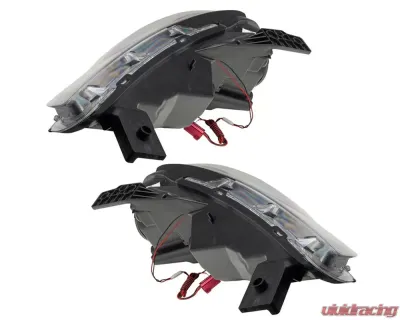 Oracle Lighting Pre-Assembled Halo Headlights (Halogen Style - Black) ColorSHIFT w/o Controller SMD HL Dodge Dart 2013-2016 - 7169-334